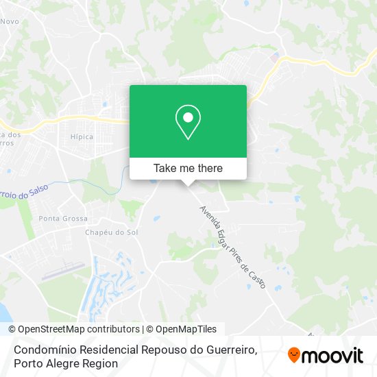 Condomínio Residencial Repouso do Guerreiro map