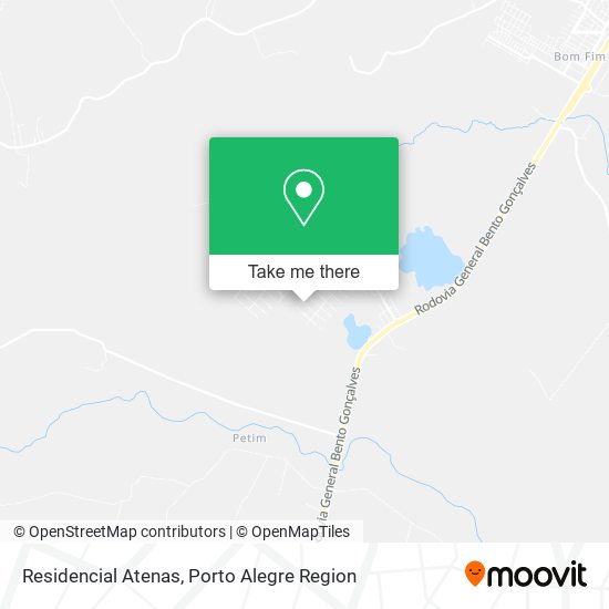 Mapa Residencial Atenas