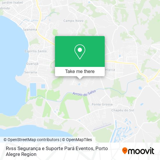 Rvss Segurança e Suporte Pará Eventos map