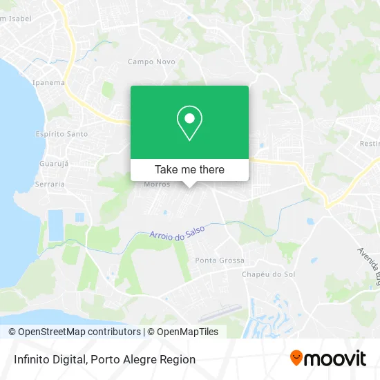 Infinito Digital map