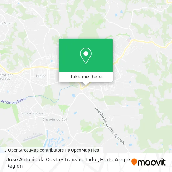 Jose Antônio da Costa - Transportador map