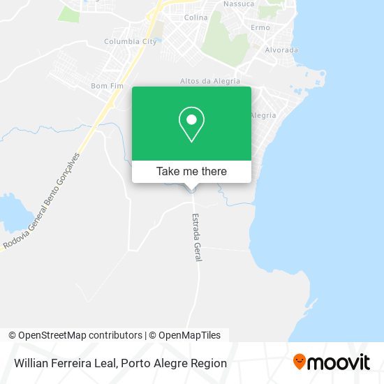 Willian Ferreira Leal map
