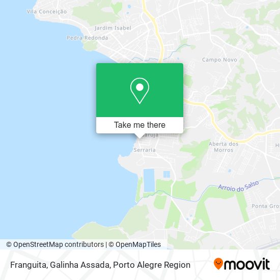 Franguita, Galinha Assada map