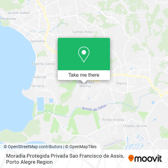 Moradia Protegida Privada Sao Francisco de Assis map