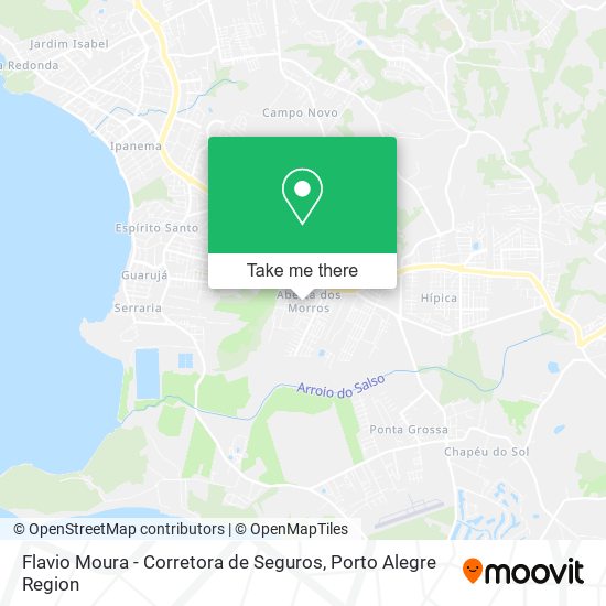 Flavio Moura - Corretora de Seguros map