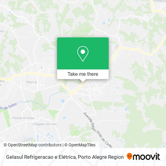 Gelasul Refrigeracao e Elétrica map