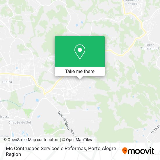 Mc Contrucoes Servicos e Reformas map