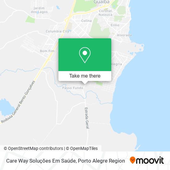 Care Way Soluções Em Saúde map