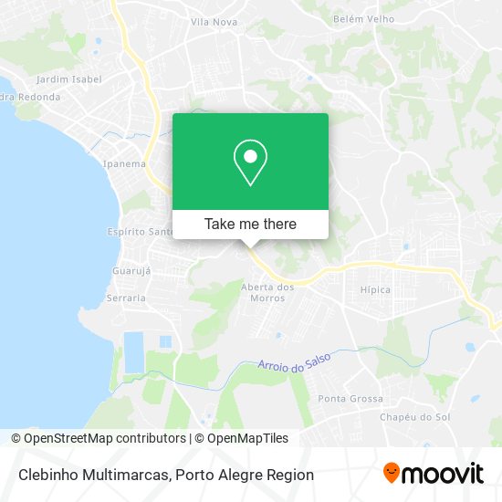 Clebinho Multimarcas map