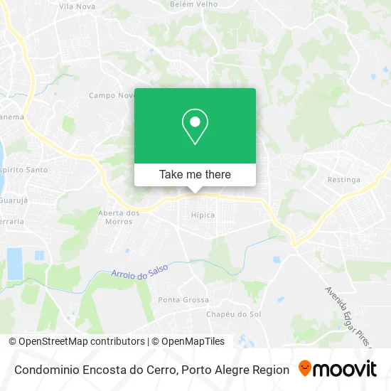 Condominio Encosta do Cerro map