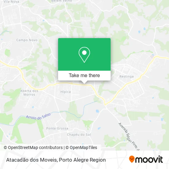 Atacadão dos Moveis map