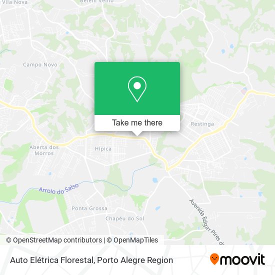 Auto Elétrica Florestal map