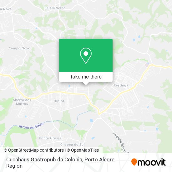 Cucahaus Gastropub da Colonia map