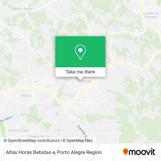 Altas Horas Bebidas e map