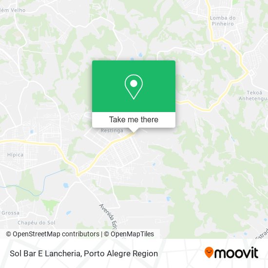 Sol Bar E Lancheria map