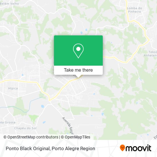 Ponto Black Original map