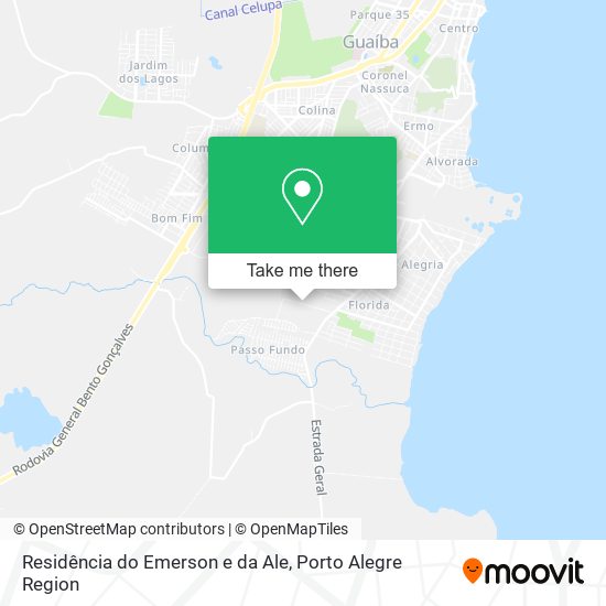 Residência do Emerson e da Ale map