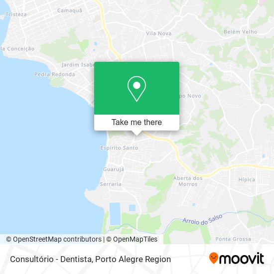 Consultório - Dentista map