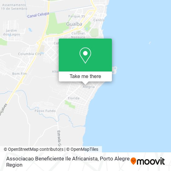 Associacao Beneficiente Ile Africanista map