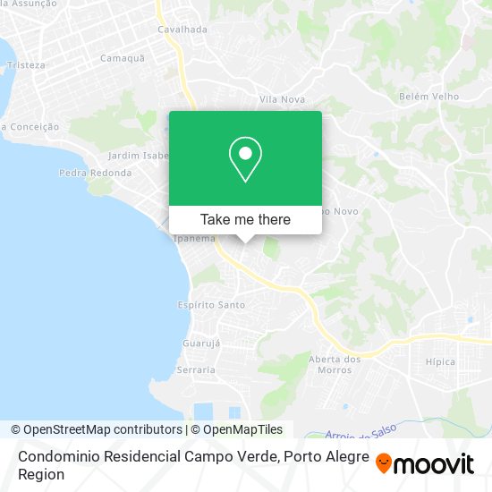 Condominio Residencial Campo Verde map