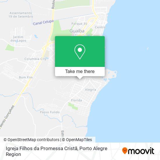 Igreja Filhos da Promessa Cristã map