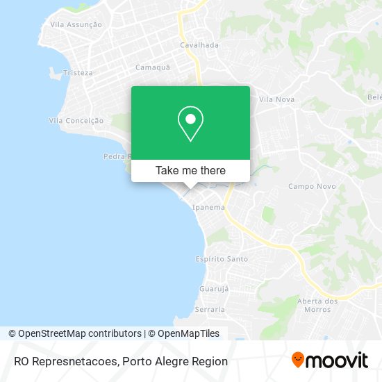 RO Represnetacoes map