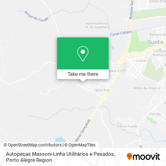 Mapa Autopeças Massoni-Linha Utilitários e Pesados