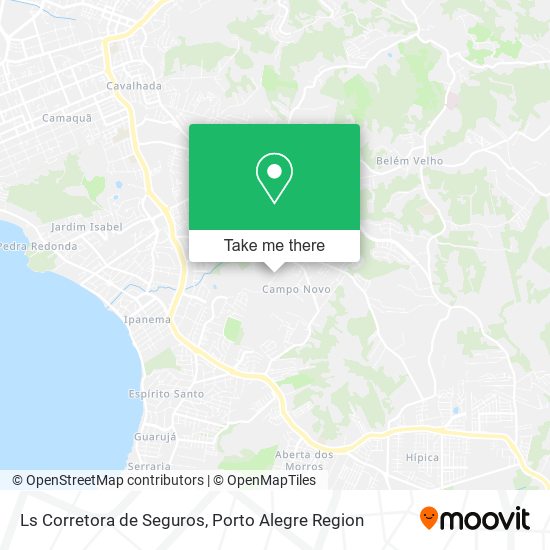 Ls Corretora de Seguros map