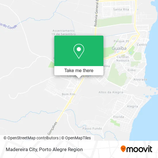 Madereira City map
