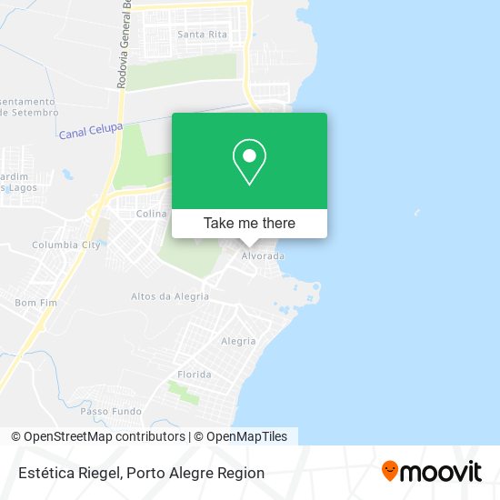 Estética Riegel map