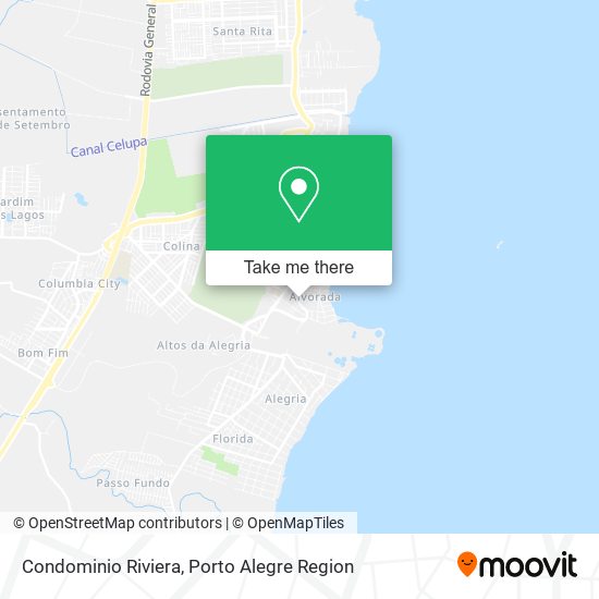 Condominio Riviera map