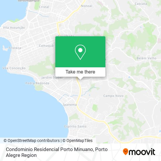 Condominio Residencial Porto Minuano map