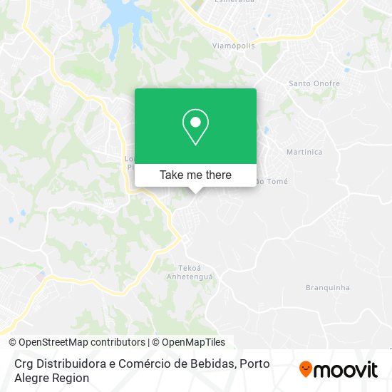 Crg Distribuidora e Comércio de Bebidas map