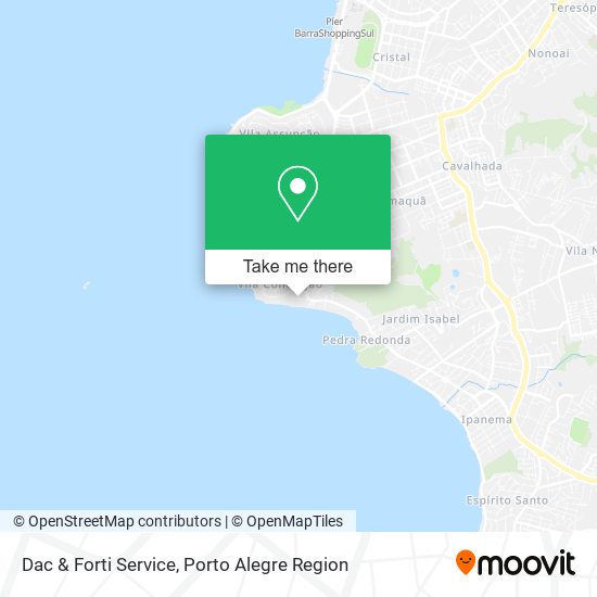 Dac & Forti Service map