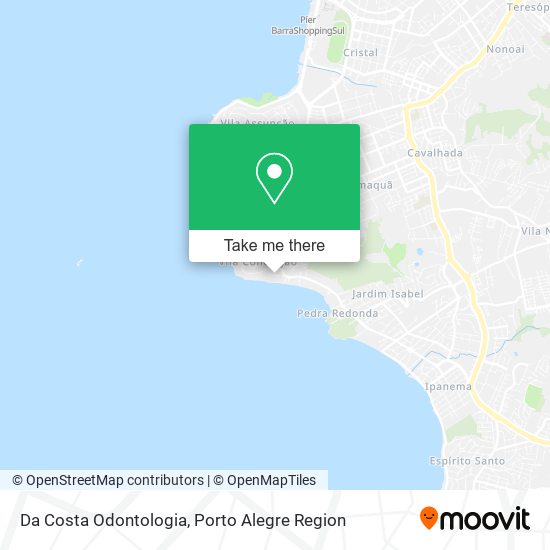 Da Costa Odontologia map