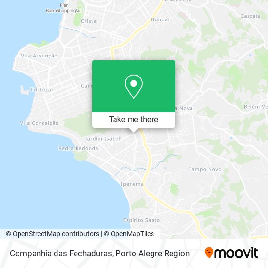 Companhia das Fechaduras map
