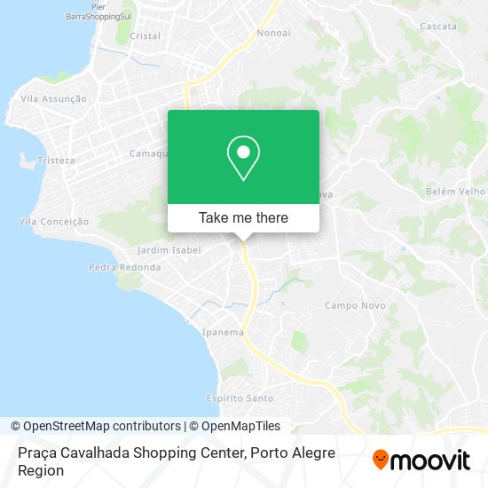 Mapa Praça Cavalhada Shopping Center