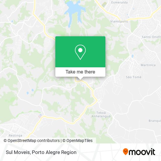 Sul Moveis map