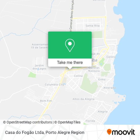 Casa do Fogão Ltda map