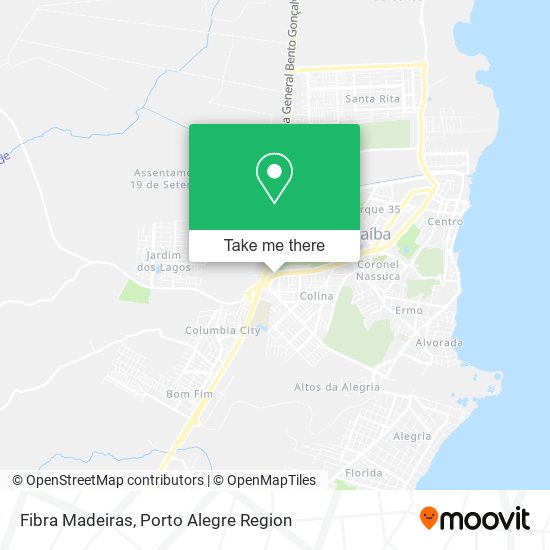 Mapa Fibra Madeiras