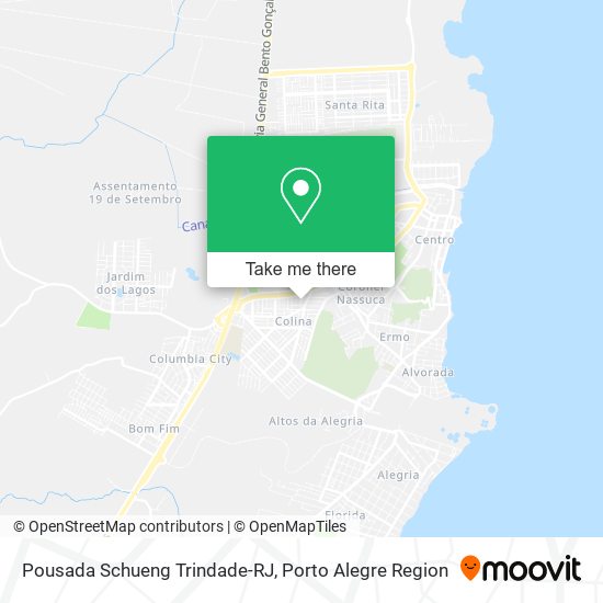 Pousada Schueng Trindade-RJ map