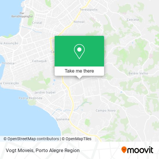 Mapa Vogt Moveis