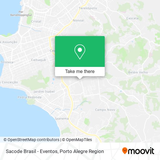 Sacode Brasil - Eventos map