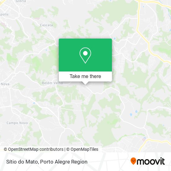 Sítio do Mato map