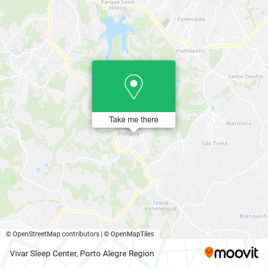 Vivar Sleep Center map