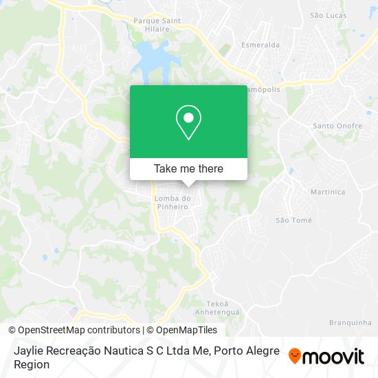 Jaylie Recreação Nautica S C Ltda Me map