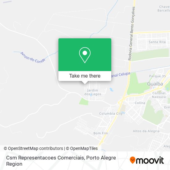 Csm Representacoes Comerciais map