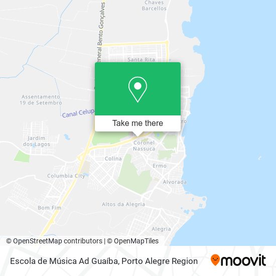 Escola de Música Ad Guaíba map