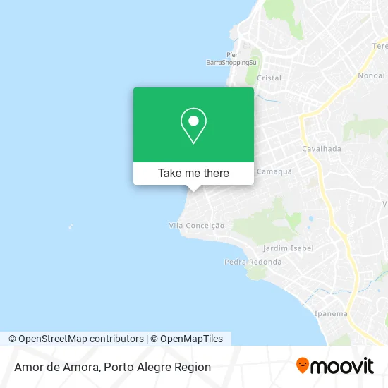 Amor de Amora map