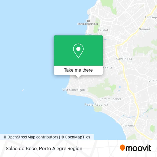 Salão do Beco map